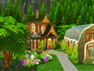 Sims 4 — Apothecary's Cottage by Simnoobsie. by Simnoobsie — The Apothecary's Cottage is a cozy little place built on a