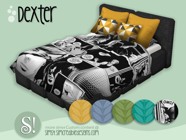 SIMcredible!'s Dexter Blanket - colors