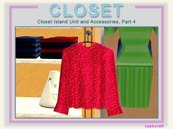 Sims 3 — Modern Closet Blouse Hanging by Cashcraft — A silky soft blouse on a suede hanger. Created by Cashcraft for TSR.