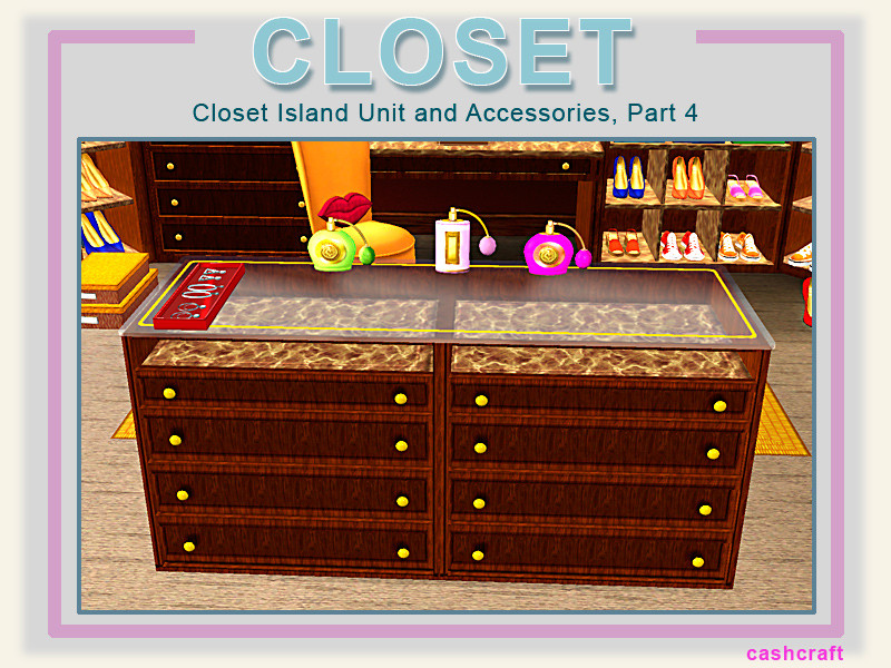 Cashcraft S Modern Closet Island Unit