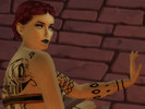 Sims 4 — Almalexia Tattoos by nova-simmer — A full-body tattoo modelled after Almalexia from Morrowind.