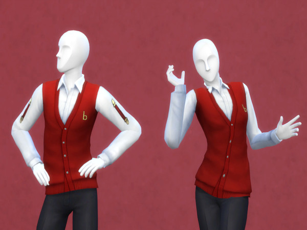 The Sims Resource - Persona 3 CC: Akihiko Sanada (Top)