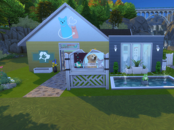 Sims 4 — Knox Vet Clinic  by MrsJulie — Knox Vet Clinic For all your pets needs. 