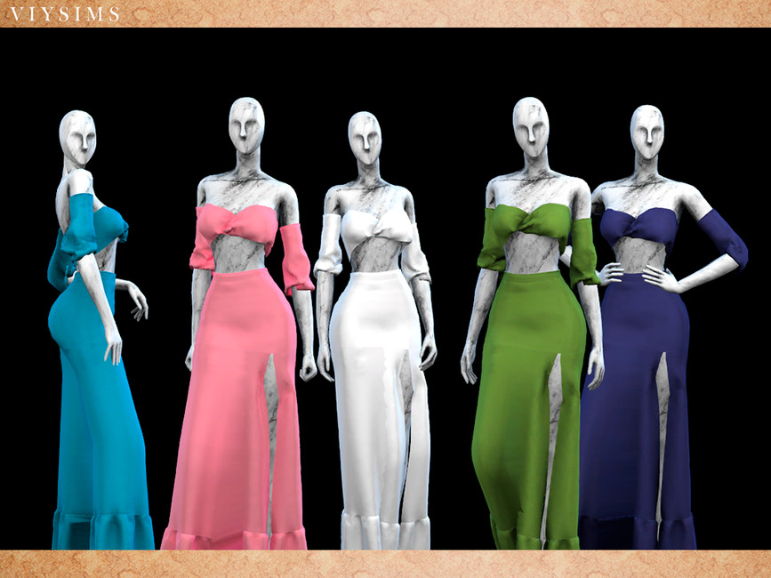 The Sims Resource - Spring Dress Viy