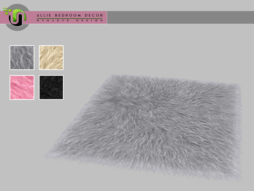 The Sims Resource Allie Fur Rug