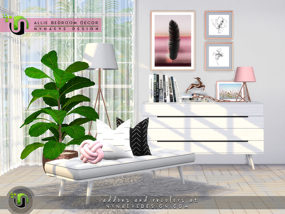 The Sims Resource - Allie Bedroom Decor