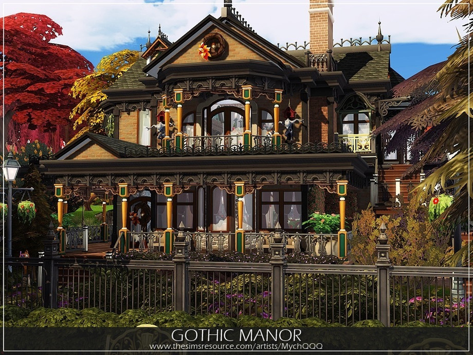 Sims 4 gothic house - screenwikiai