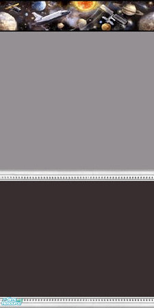 Sims 2 — Infinity and beyond 2 tone - Black by fionnababygirl — no cost walls for the cash strapped sim. by