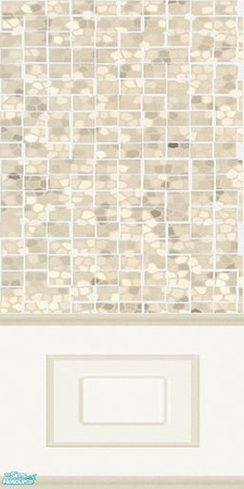Sims 2 — Crystal Beige wall 2 by jeldric — Part of crystal beige wall/floor set.