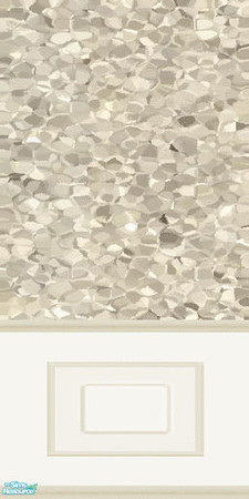 Sims 2 — Crystal Beige wall 1 by jeldric — Part of crystal beige wall/floor set.