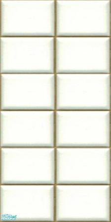 Sims 2 — Rose Tile Wall Set 1 - Individual Item by lollipop6969 — Plain tile wall 1