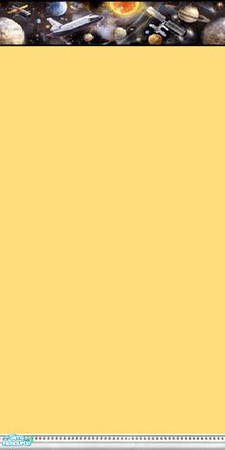 Sims 2 — Infinity and beyond plain - orange by fionnababygirl — no cost walls for the cash strapped sim. by