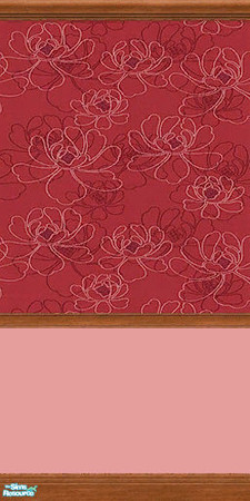 Sims 2 — Roses Plus Wall Set - 5 by s00z — 