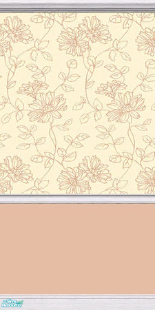 Sims 2 — Flowers Plus Wall Set - 1 by s00z — 