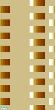 Sims 2 — Codex Wall Set - Gold by s00z — 