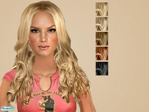 Sims 2 — Daisy Duke  by ChazDesigns — A long curly hairstyle inspired by Jessica Simpson as Daisy Duke in The Dukes of