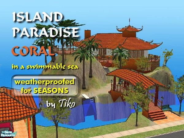 Sims 2 — Coral Paradise by Tiko — 