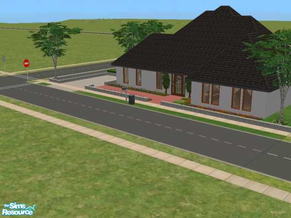Sims 2 — 2 sunshine ave by dazzyd — one bedroom bungalow ideal starter home no hacks no custom content