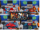 Sims 4 — Marvel Rugs pt 2 by Dessyjxo — 5 swatches of Marvel Rugs part 2 -Dessyjxo