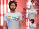 Sims 4 — Tommy Hilfiger Rainbow t-shirt by simscherri — Tommy Hilfiger rainbow t-shirt for man