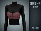 Sims 4 — Sasha Top-Adam&Becca by adambecca — Sasha Top: -New Mesh. -4 Recolors. -Let me know if there is any problem.