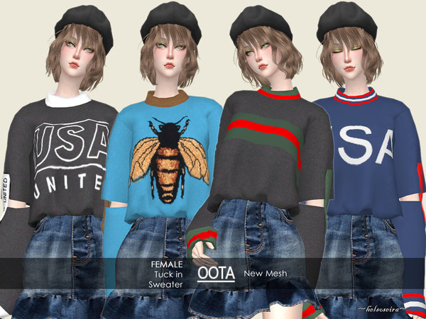 The Sims Resource - OOTA - Tuck in Sweater