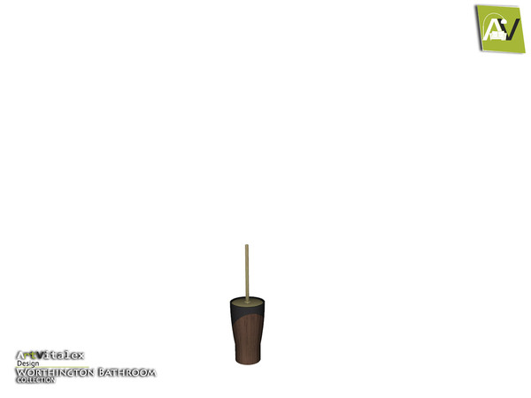 Sims 3 — Worthington Toilet Brush by ArtVitalex — - Worthington Toilet Brush - ArtVitalex@TSR, Oct 2019