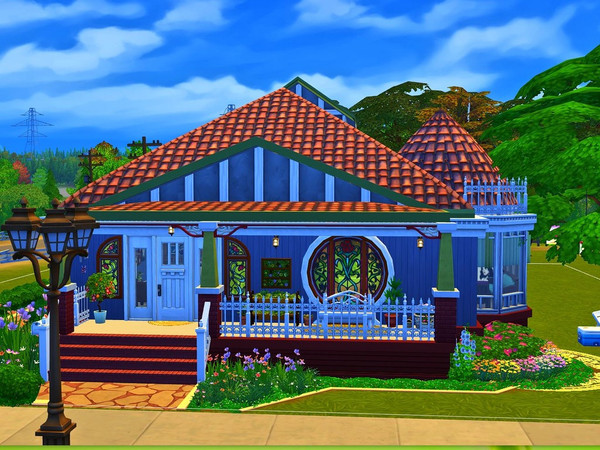 Sims 4 — The Craftsman by peru_queen2 — Welcome to my latest roommate haven! It's a craftsman build full of charm and big