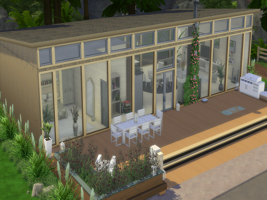 The Sims Resource Eco Glass House