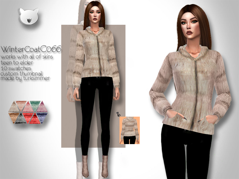 The Sims Resource - Winter Coat C066