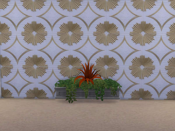 Sims 4 — 3D Wall paint decor by TrudieOpp — 3D Wall paint and with decor Recolor