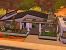 Sims 4 — Sandtrap Flat Renovation by peru_queen2 — Here is the renovated Sandtrap Flat in Oasis Springs. I decided to