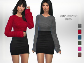 fallon sweater dress