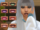 Sims 4 — Evaacde Lipstick N2 by Evaacde — Evaacde Lipstick N2 Contains 8 colors Enjoy!!!