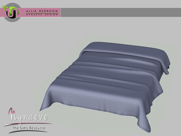 Sims 3 — Allie Bedroom - Blanket V1 by NynaeveDesign — Allie Bedroom - Blanket V1 Located in: Decor - Miscellaneous