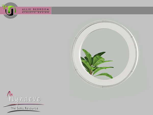 Sims 3 — Allie Bedroom - Mirror by NynaeveDesign — Allie Bedroom - Mirror Located in: Decor - Mirrors Price: 157 Tiles: