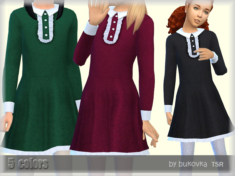 The Sims Resource - Moschino Dress for Kids - Get Together Needed