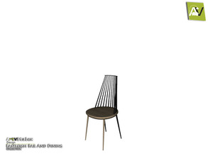 Sims 3 — Eastleigh Dining Chair by ArtVitalex — - Eastleigh Dining Chair - ArtVitalex@TSR, Dec 2019