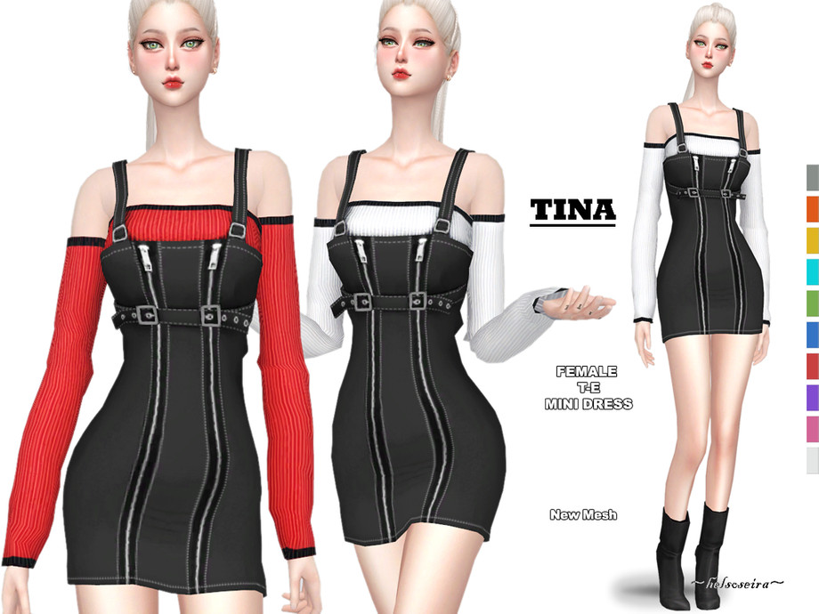 The Sims Resource - - Mini Dress