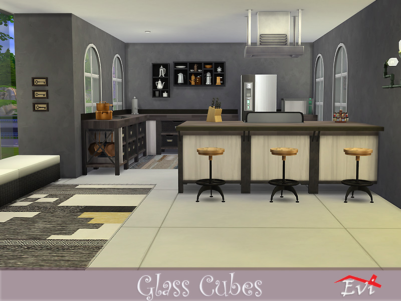 The Sims Resource - Glass Cubes
