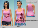 Sims 4 — Freezer Bunny Tank Bundle by bemybelarus2 — The Freezer Bunny is back and he's in tank top form! 3 swatches!