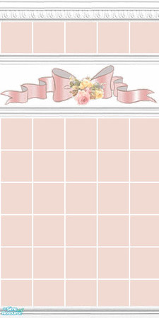 Sims 2 — Pink roses tiled 1 by devilishdawn —  
