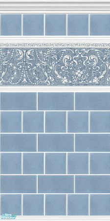 Sims 2 — Blue lace tiled by devilishdawn —  