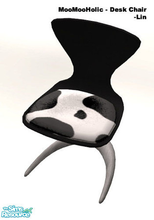 Sims 2 — MooMooHolic - Desk Chair by H.Lin — 