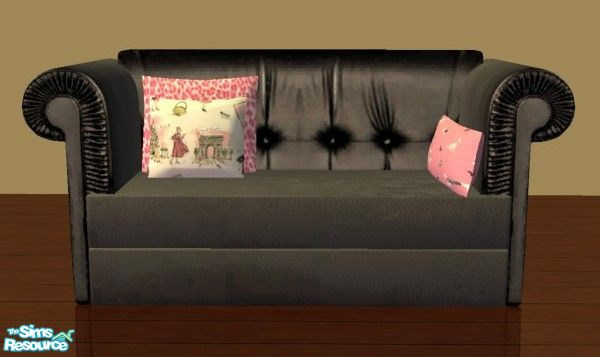 Sims 2 — Indianhall Loveseat Recolors - Silver by carrie8abug — I love this sofa, so I thought I would do a few recolors.