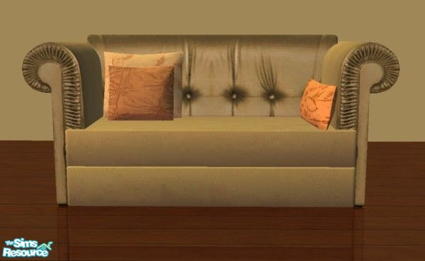 Sims 2 — Indianhall Loveseat Recolors -  Beige by carrie8abug — I love this sofa, so I thought I would do a few recolors.
