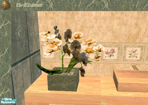 Sims 2 — Reflex Tadao Bath Roma  - Orchids by Eisbaerbonzo — Gorgeous flowers, not only for a bathroom