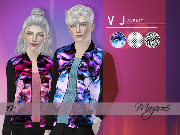 Sims 3 — V Jackety Female Couple Clothes by Mazero5 — Couple Clothes - Also available for MALE Available for YA/A 3