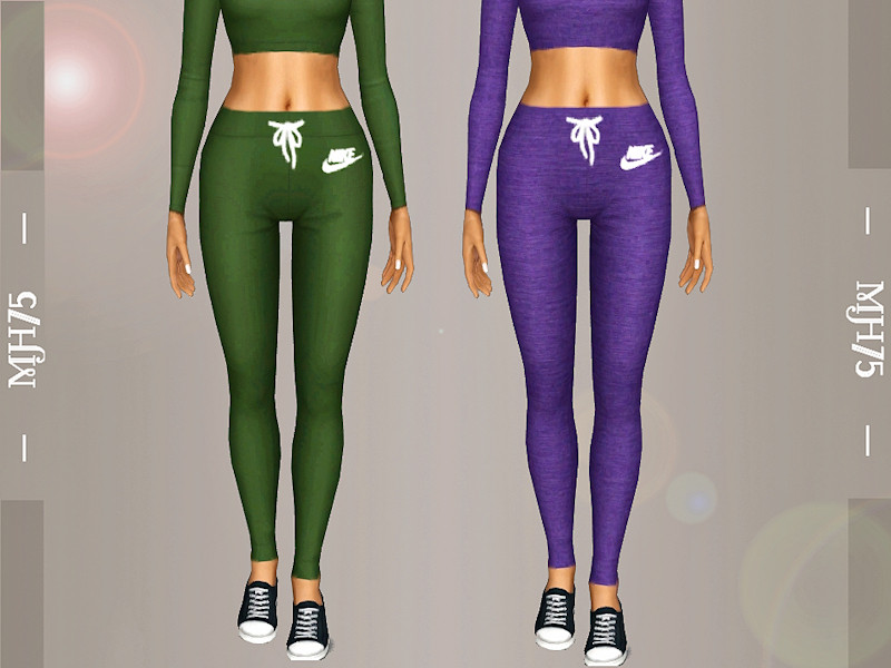 S3 Nike Leggings - The Sims Resource