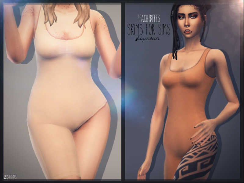 The Sims Resource - SKIMS Shapewear For SIMS v1
